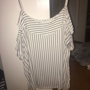 soft and sexy cold shoulder tee shirt